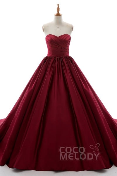 赤・ピンク系カラードレス一覧｜ウエディングドレスを格安で探すなら 