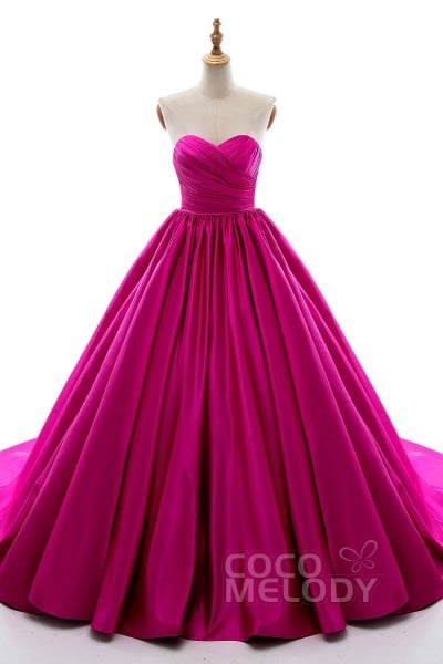 赤・ピンク系カラードレス一覧｜ウエディングドレスを格安で探すなら 