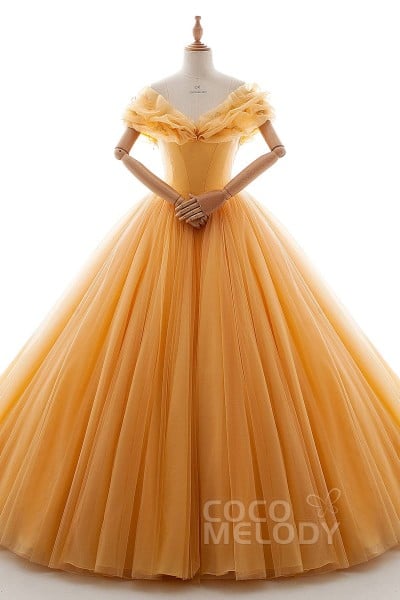 黄・オレンジ系カラードレス一覧｜ウエディングドレスを格安で探すなら