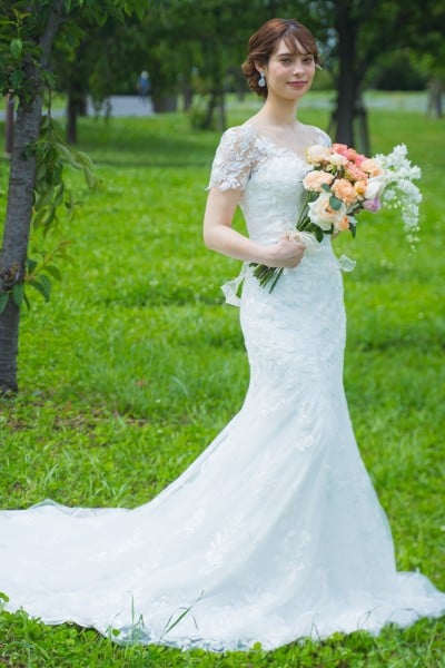 マーメイドドレス 結婚式