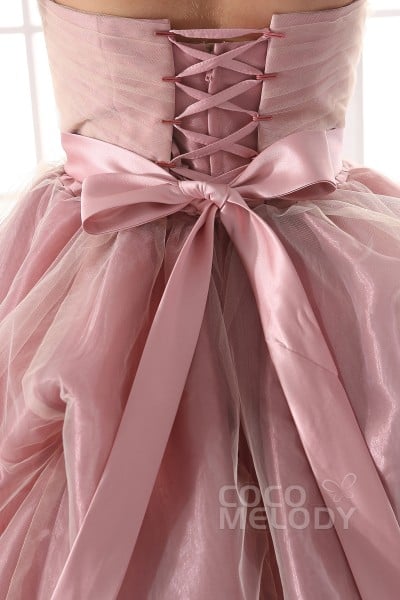 【大幅値下げ！】ココメロディ　カラードレス　くすみピンク　JUL015002